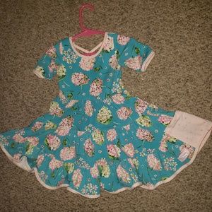 Sweet Honey Floral and Kitty Dress